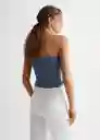 Top Tencyt Tejano Medio Talla 21 Niñas Mango