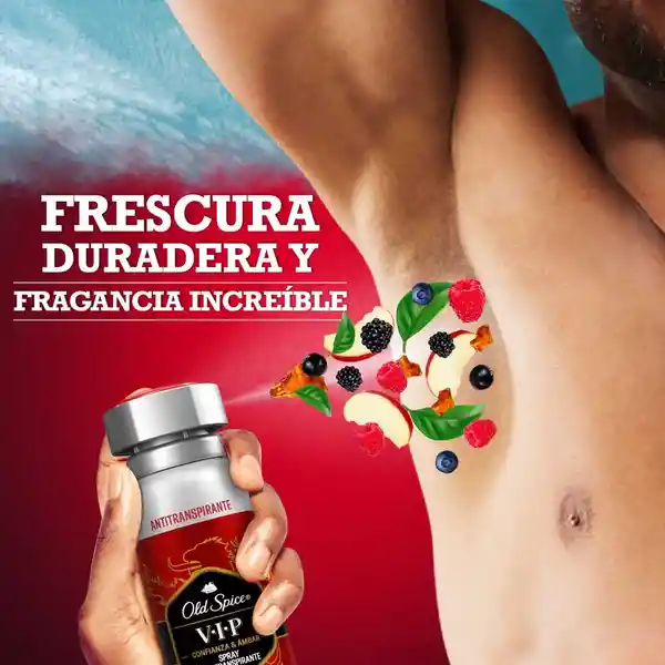 Desodorante Antitranspirante Hombre Old Spice Spray VIP 93 g