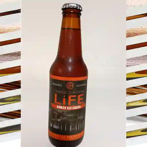 Cerveza artesanal life ra