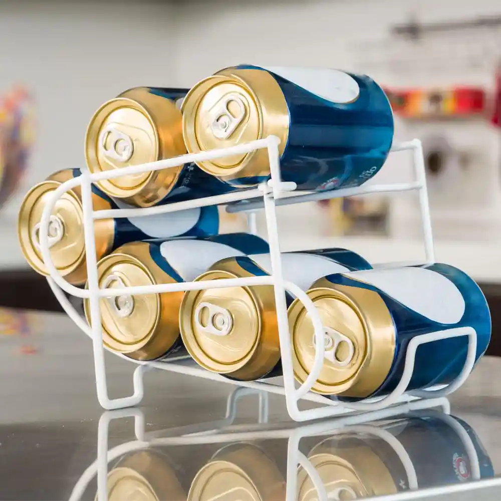Rejiplas Dispensador de 6 Latas Blanco