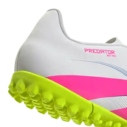 Adidas Guayos Predator Club Para Fútbol Unisex Blanco Talla 8