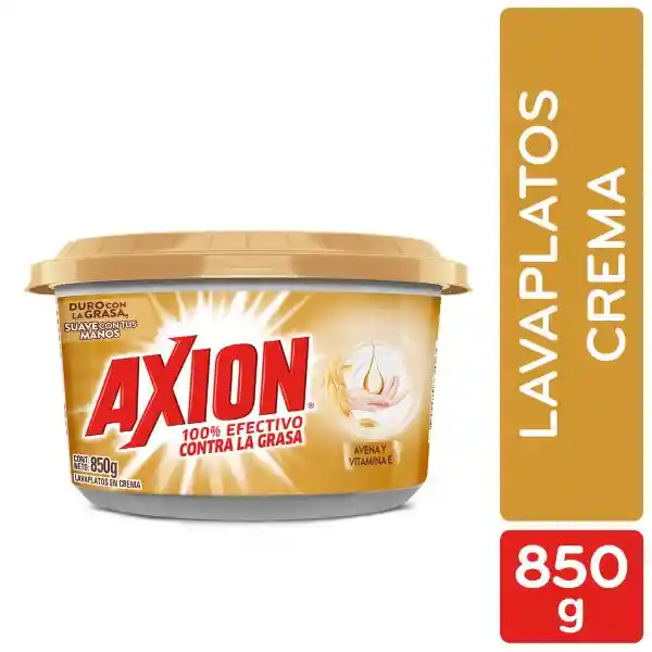 Lavaplatos en crema Axion Avena y Vitamina E 850g