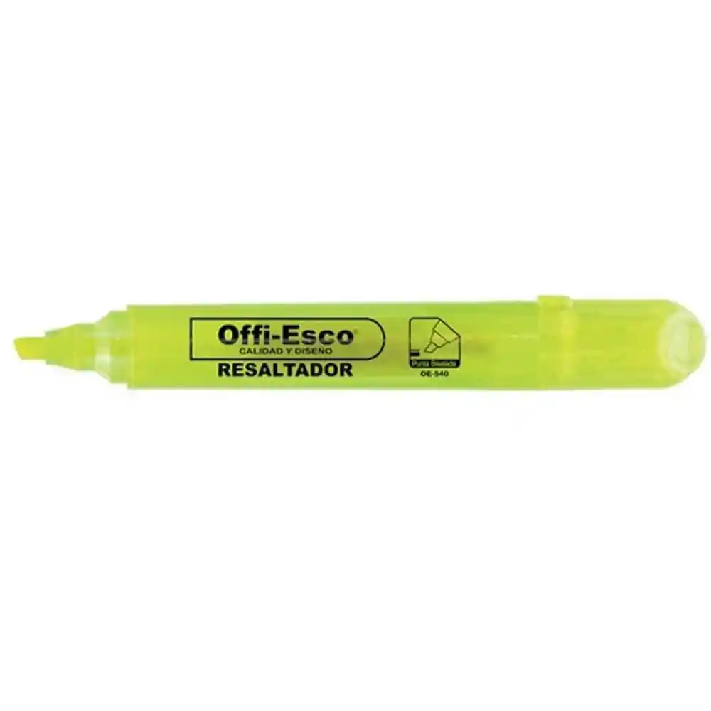 Offi-Esco Resaltador Fluorecentes