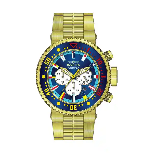 Invicta Reloj Hombre Oro 27662J