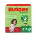 Pañales Huggies Active Sec Etapa 5/XXG Absorción 25 Und