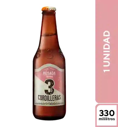 3 Cordilleras Rosada 330 ml