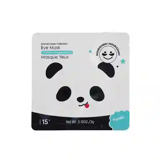 Mascarilla Para Ojos Panda Serie Animal Faces Miniso