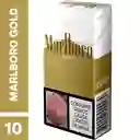 Marlboro Gold​ x 10 Cigarrillos