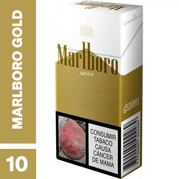 Marlboro Gold​ x 10 Cigarrillos