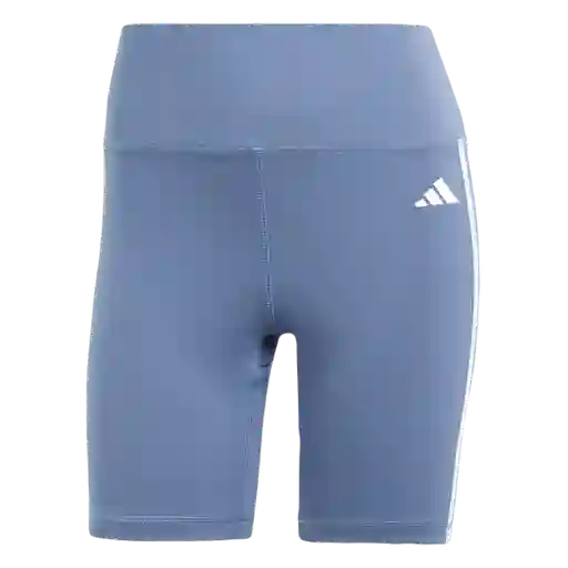 Adidas Pantaloneta We 3s Sho Tig Para Mujer Azul IS4208