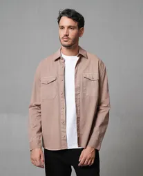 Camisa Hombre Café Talla XXL 113G011_CAF161318 Rifle