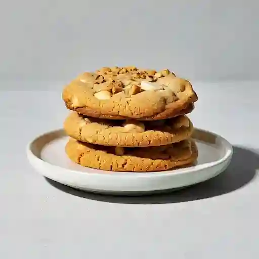 Galleta De Chocolate Blanco Y Nueces