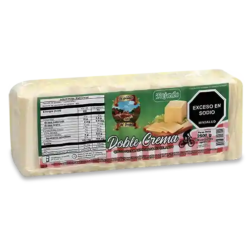 La Aldea de la Fragua Queso Doble Crema Tajado