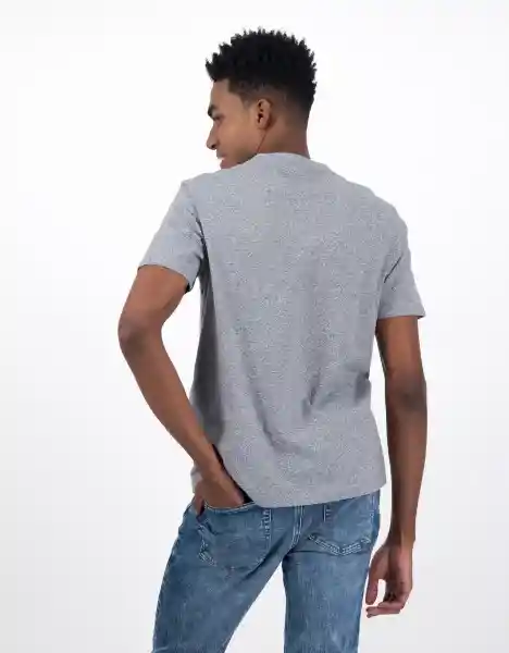 Camiseta Gris Talla Large Hombre American Eagle