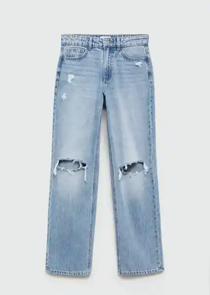 Jean Clean Tejano Medio Talla 20 Teen Mango