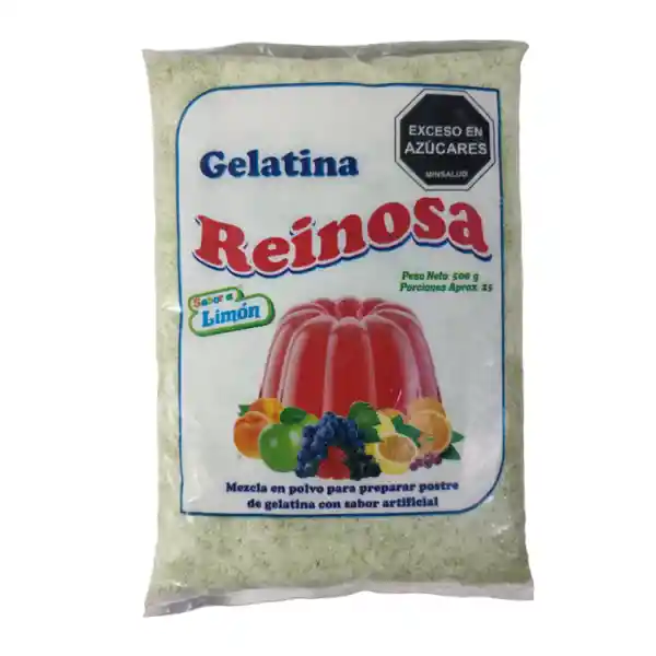 Gelatina Reinosa Gelatina Sabor Limón