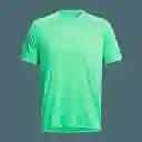 Under Armour Camiseta Tech Reflective Verde LG 1377054-299