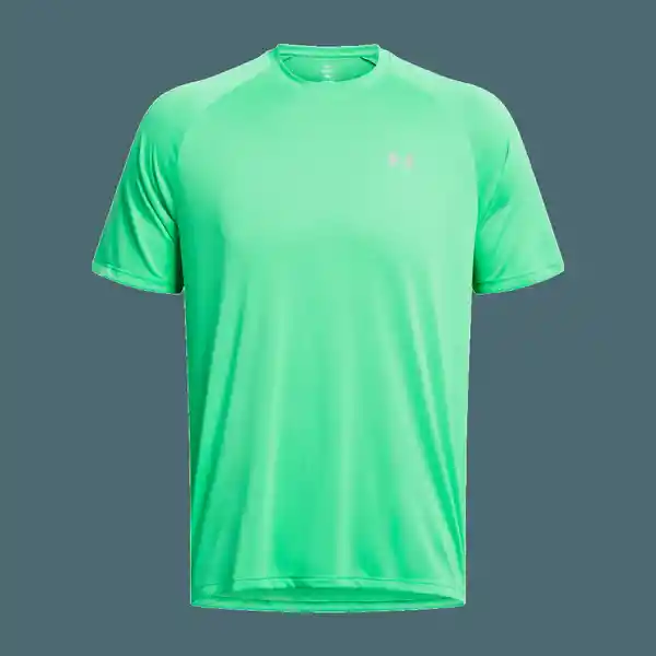 Under Armour Camiseta Tech Reflective Verde LG 1377054-299