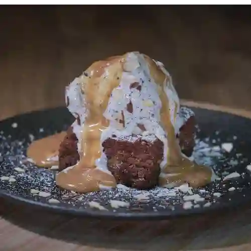 Brownie con Helado