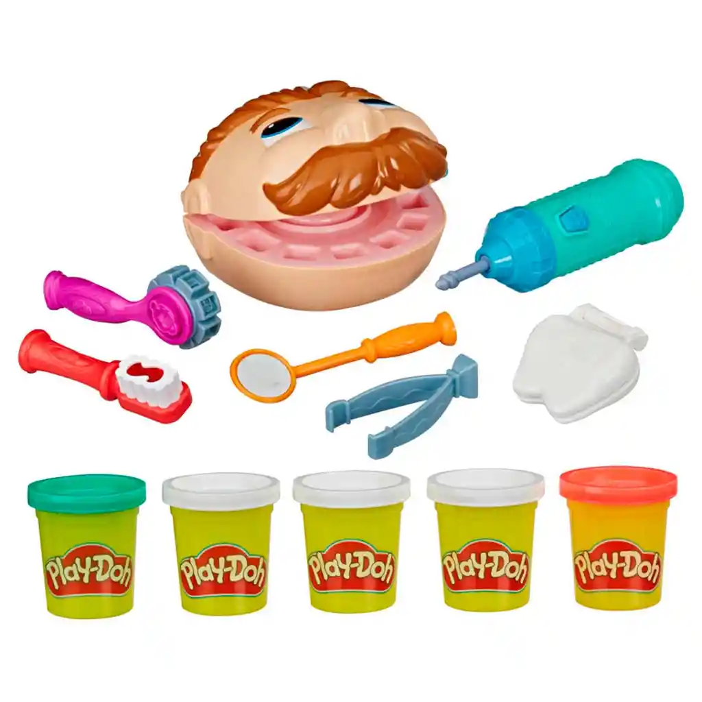   Play Doh  Masa Moldeable Core Dentista Bromista 