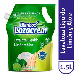 Blancox Lavaloza Líquido Lozacrem con Limón y Aloe