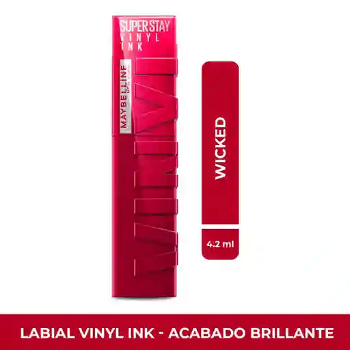 Labial Líquido Maybelline Vinyl Ink Wicke