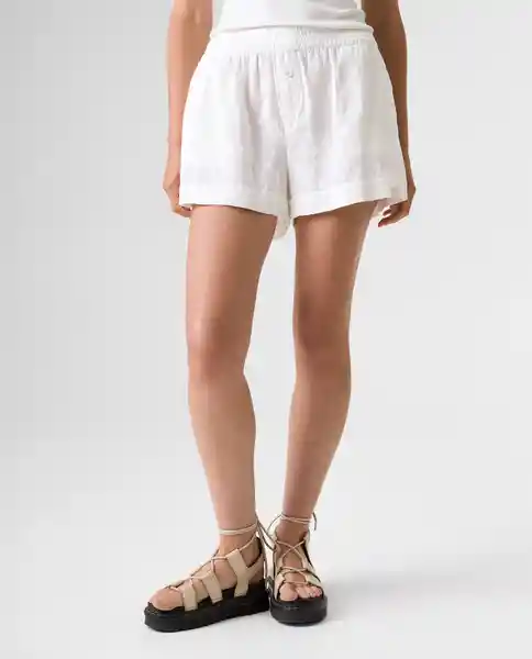 Short Mujer Crudo Talla 10 652G003_CRU110606 Americanino