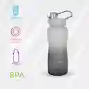 Botella Plástico Gran Capacidad Colores de Degradado 2 L Miniso