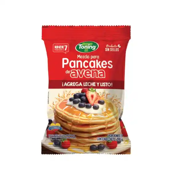 Toning Mezcla Pancakes Avena