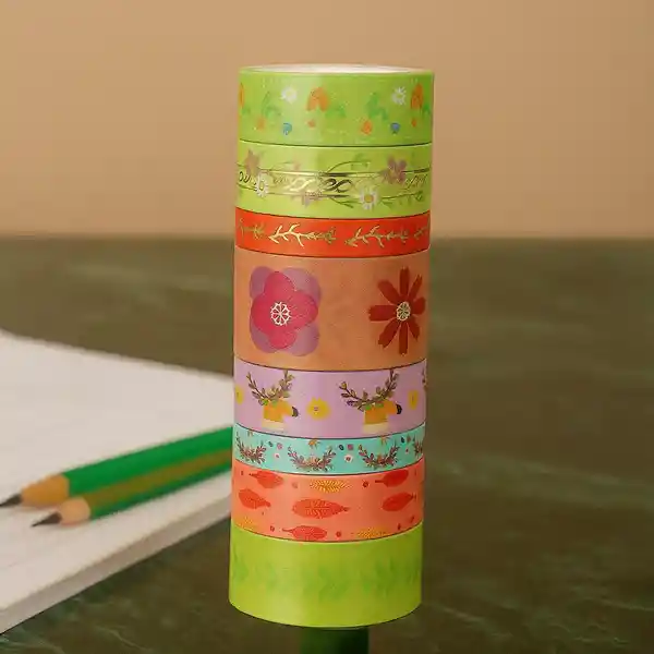 Set de Cinta Con Estampado Rollo Serie Miniso