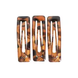 Shock Pinzas Animal Print Rectangulares