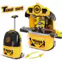 Maletín De Herramientas Con Ruedas 2 En 1 Para Niños Monkey