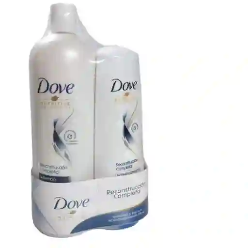 Dove Pack Shampoo y Acondicionador Reconstrucción Completa