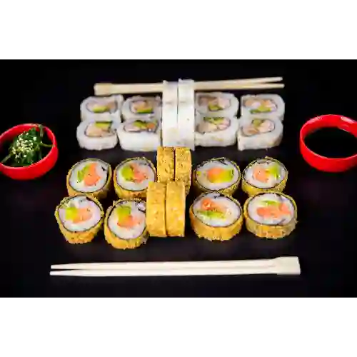 Sushi 24 Piezas 12 Mónaco + 12 Tottenham