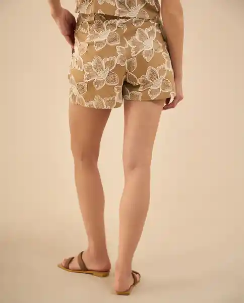 Bermuda Machiatto Café Claro Talla 10 452G000 Esprit