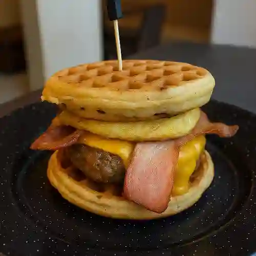 Sanduche de Waffles