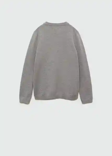 Jersey Hugo7 Gris Medio Vigore Talla 14 Niños Mango