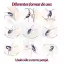 SATISFYER Vibrador Double Joy Para Parejas Negro