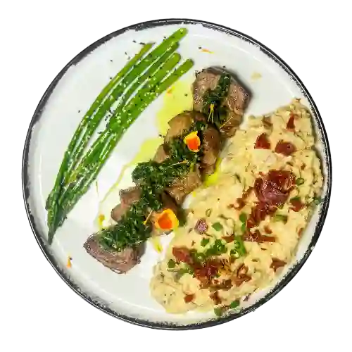 Beef & Creamy Quinotto