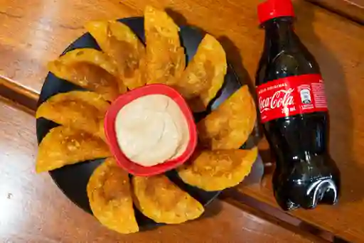 Combo pipian x10 con bebida.