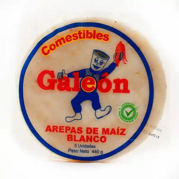 Galeon Arepa Tela