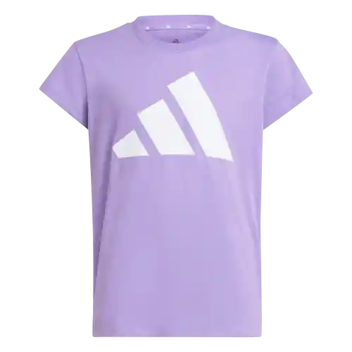 Adidas Camiseta Tee 160 Manga Corta Lifestyle Mujer Morado T M