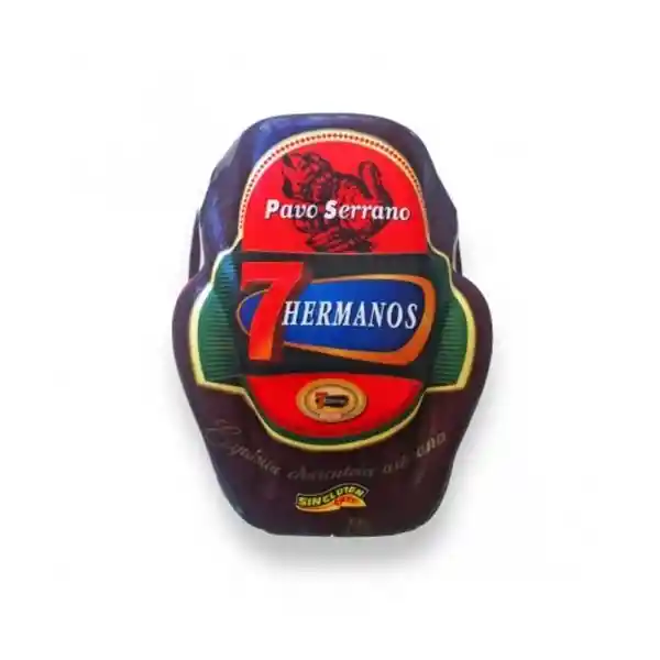 7 Hermanos Jamón Pavo Serrano