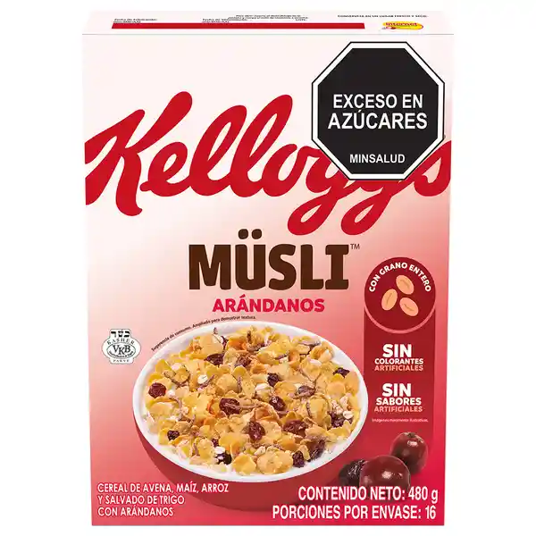 Musli Cereal con Arándanos Kelloggs