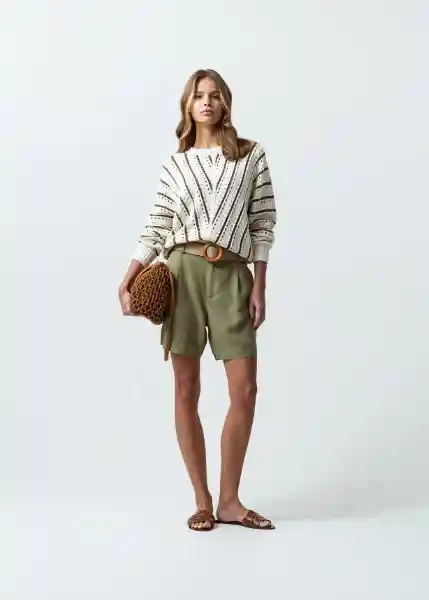 Short Mujer Verde Martini 8 452G303 Naf Naf