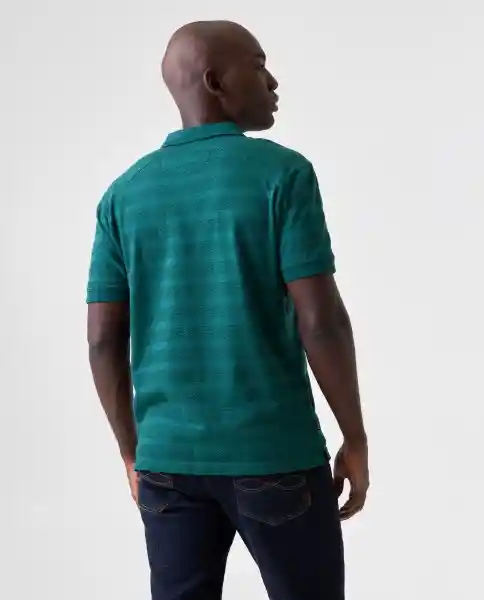 Camiseta Polo Hombre Verde T. XL 802G003_VER195220 Americanino