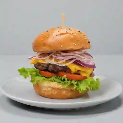 Burger Doble Carne Friends