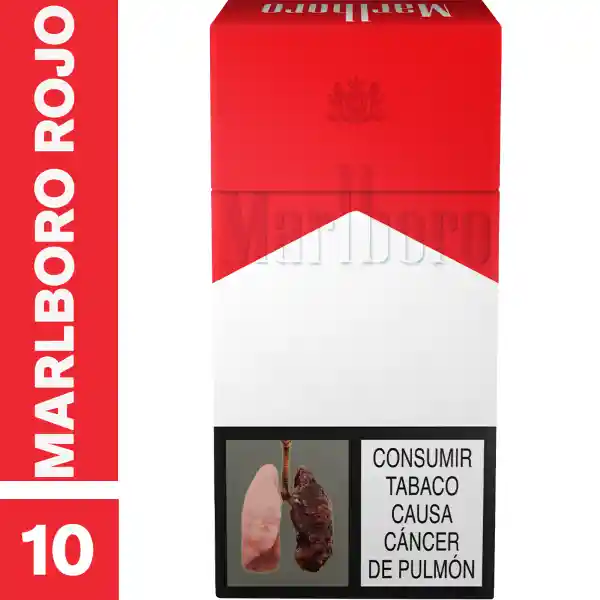 Marlboro Rojo​ X 10 Cigarrillos
