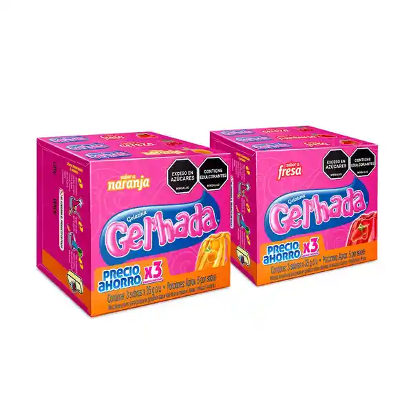 Gel'hada Gelatina Surtida