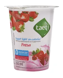 Taeq Yogurt Sabor a Fresa